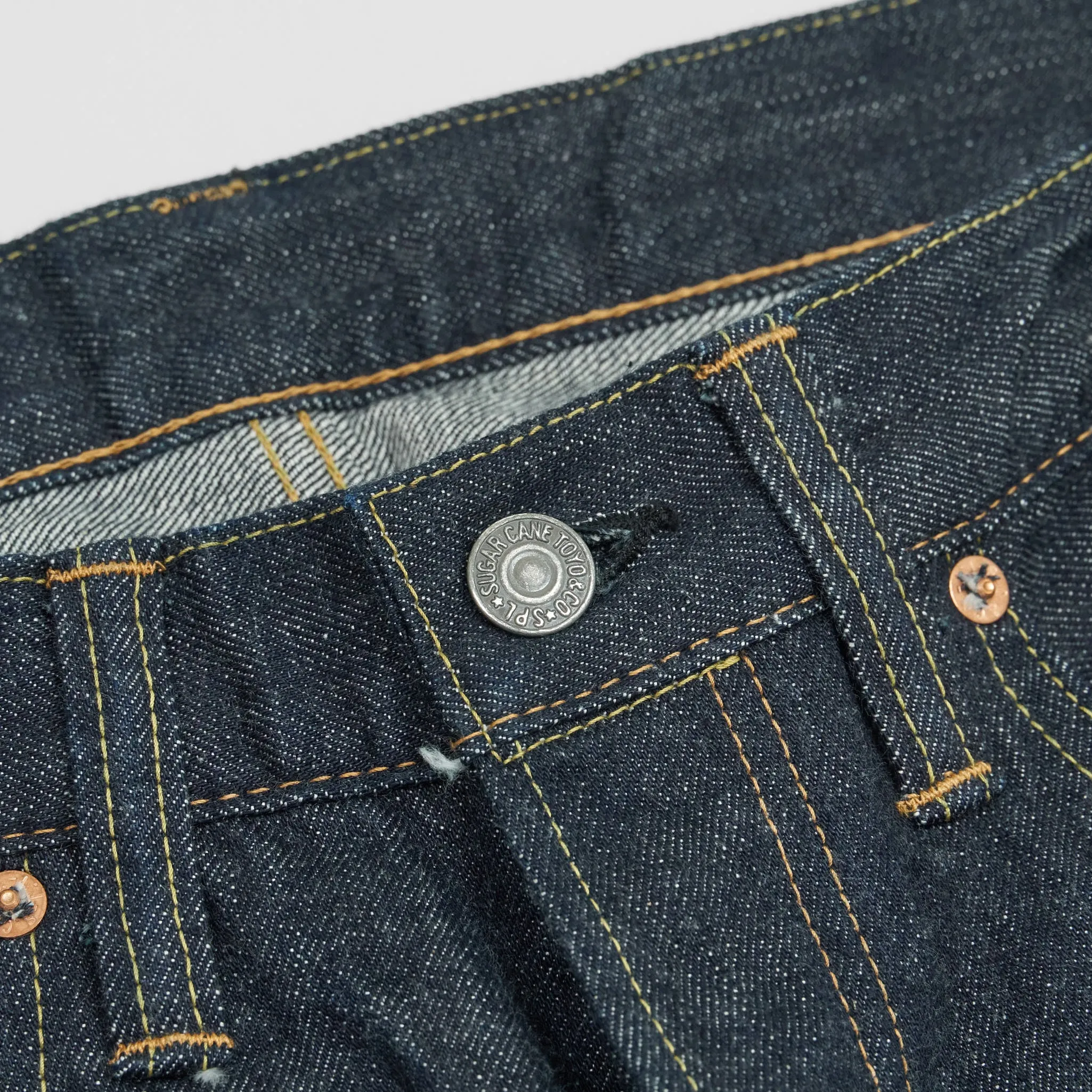 Sugar Cane Standard Straight Selvage Denim Jeans