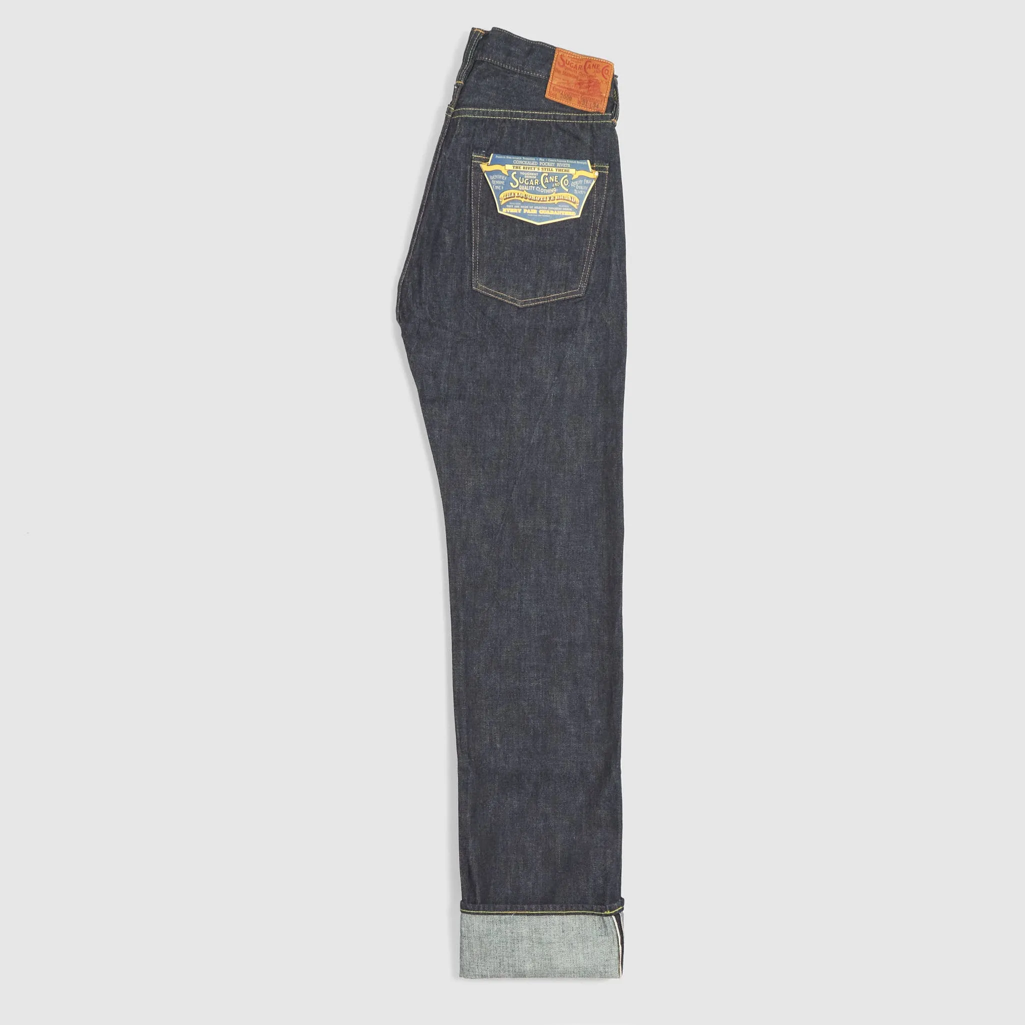 Sugar Cane Standard Straight Selvage Denim Jeans