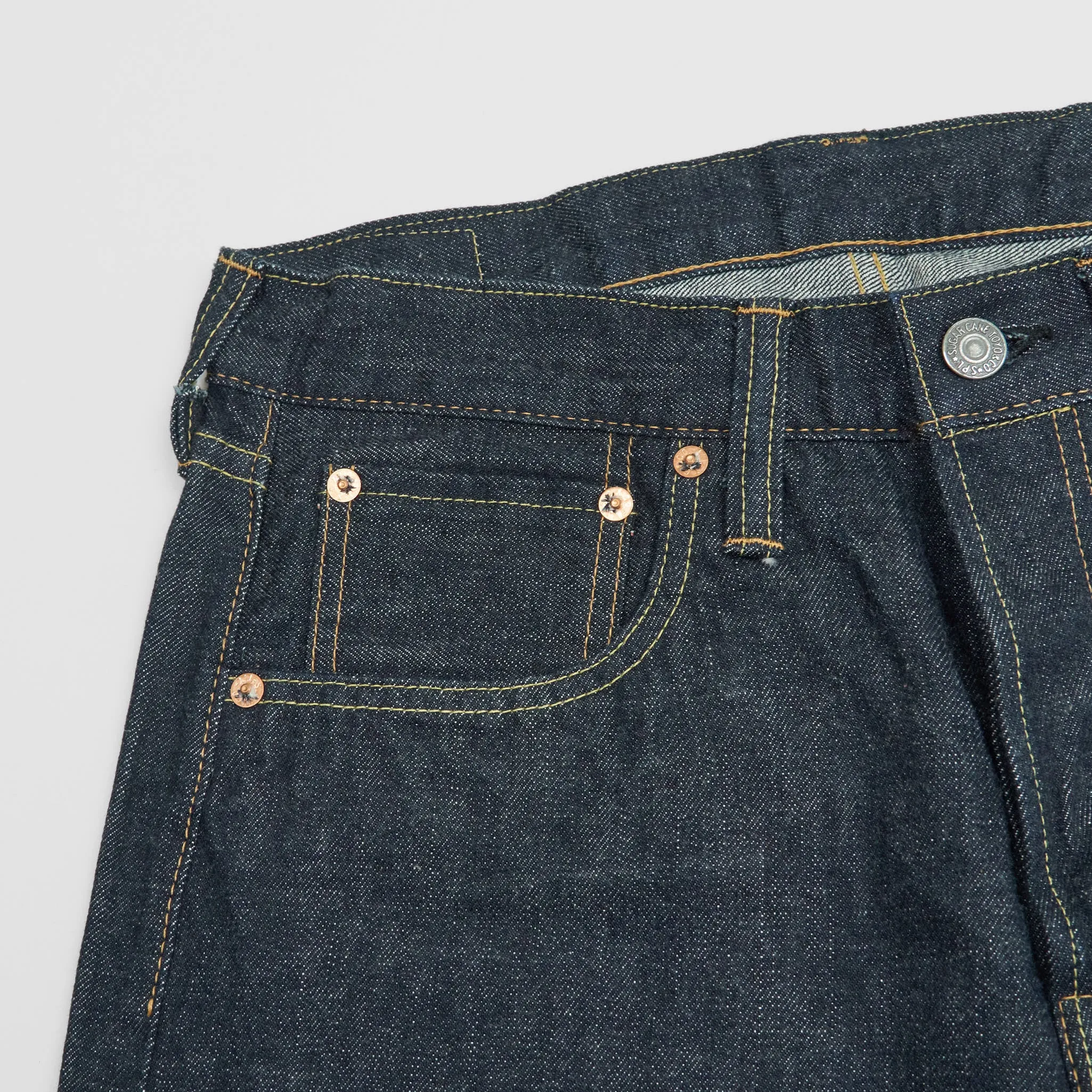 Sugar Cane Standard Straight Selvage Denim Jeans