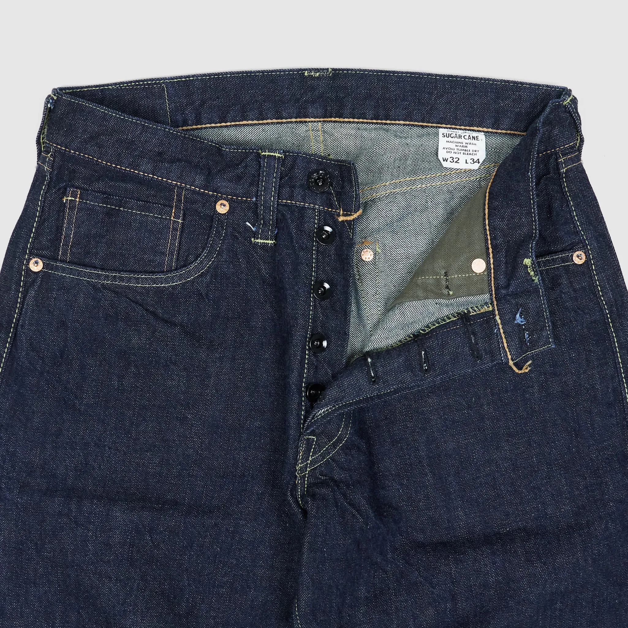 Sugar Cane WW2 Victory Star Selvage Denim Jeans