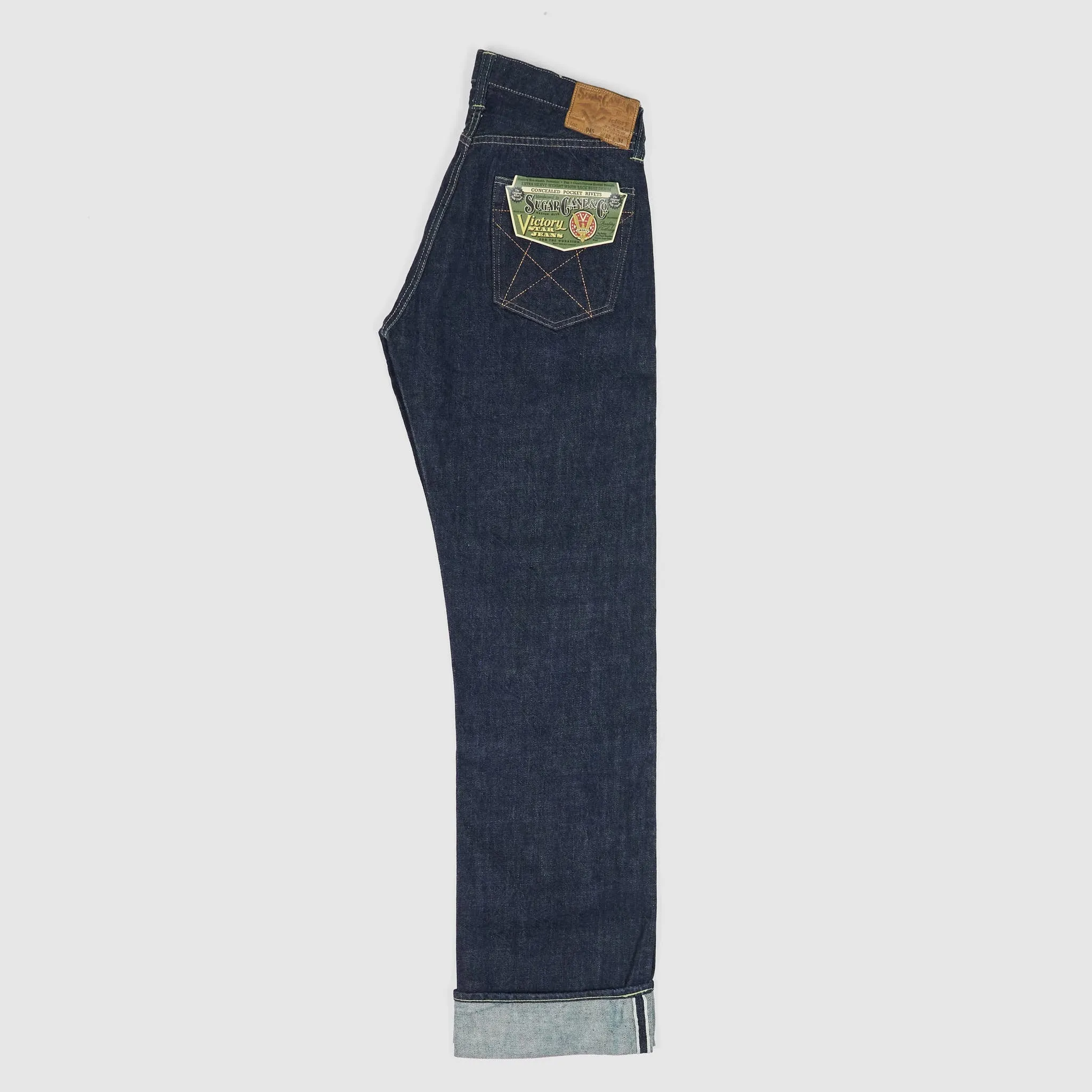 Sugar Cane WW2 Victory Star Selvage Denim Jeans