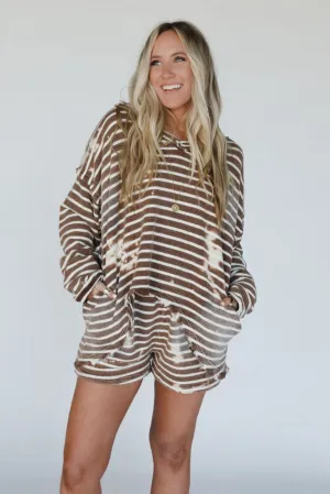 Sunray Stripes Set - Brown