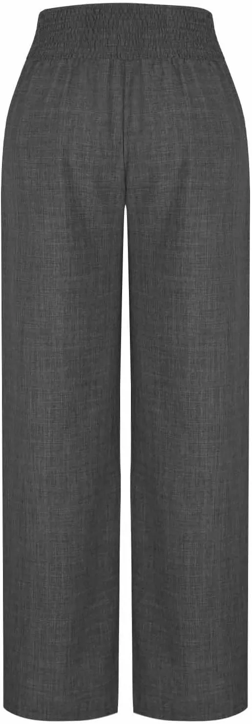 TARIENDY Womens Lightweight Pants Cozy High Waisted Pants Fashion Wide Leg Trousers Summer Casual Trousers Beach Outfits