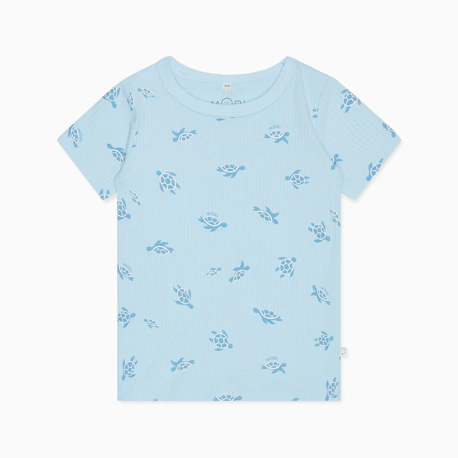 Turtles Ribbed & Little Fish Summer Pajama Set 2 Pack