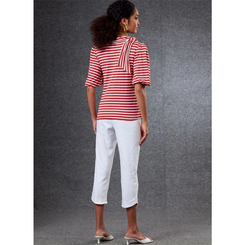 Vogue Pattern V1805 Misses' Tops & Pants