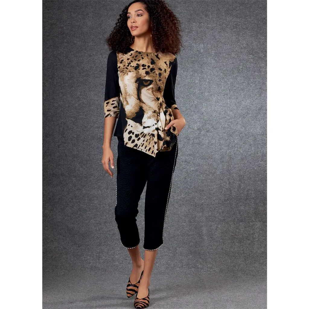Vogue Pattern V1805 Misses' Tops & Pants