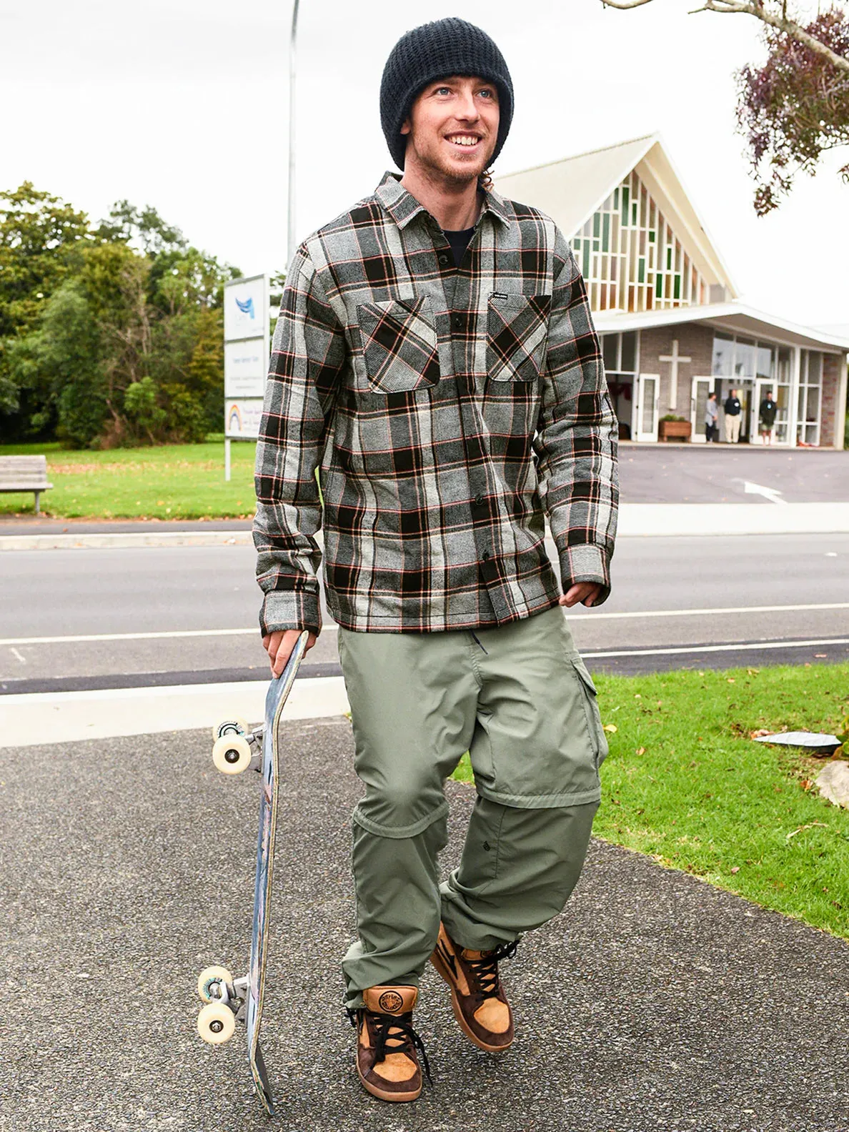 VOLCOM Brickstone Lined Flannel LS