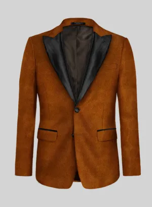 Windsor Tan Velvet Tuxedo Jacket