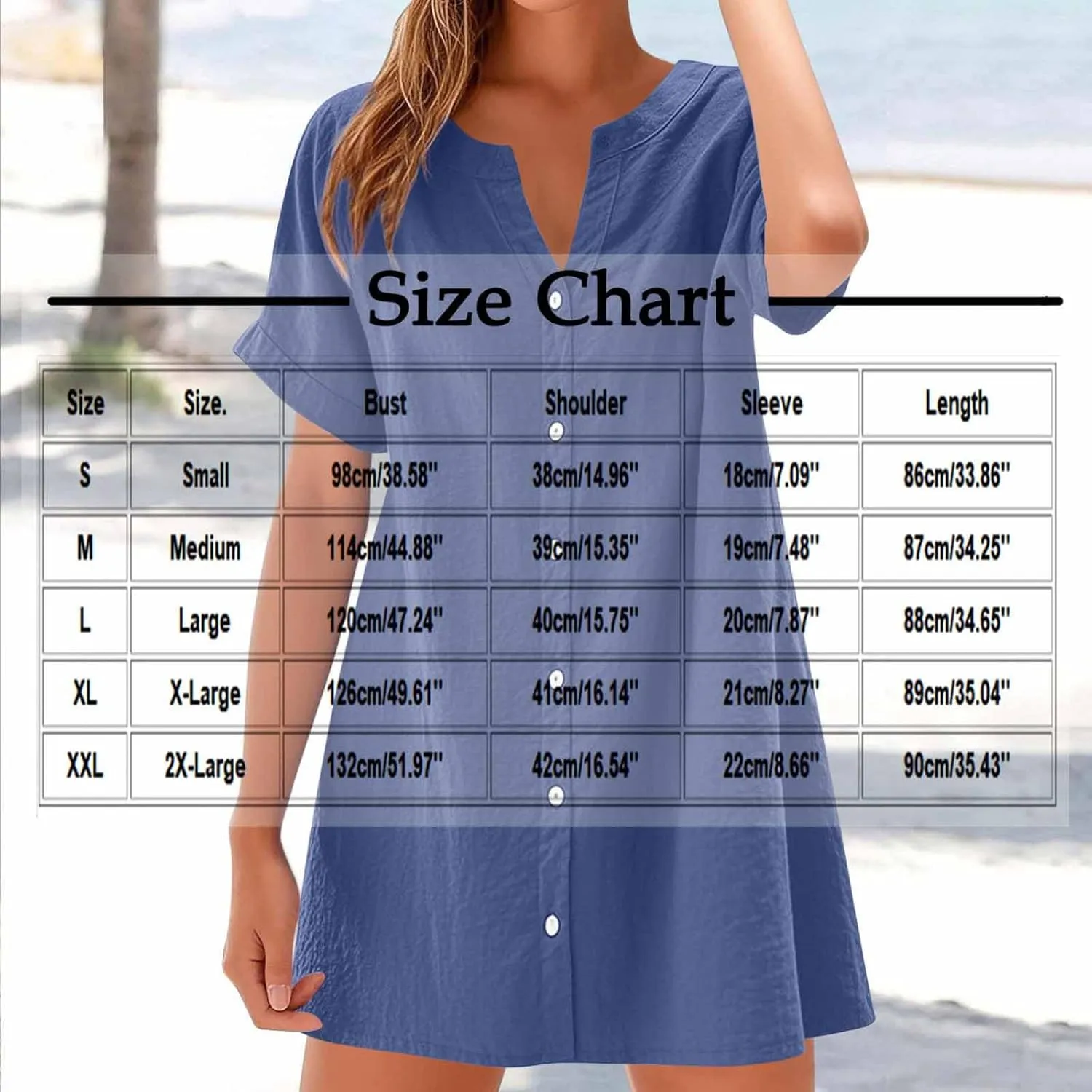 Women Button Down T Shirt Dress 2025 V-Neck Short Sleeve Mini Dress Business Casual Work Shift Dresses with Pockets