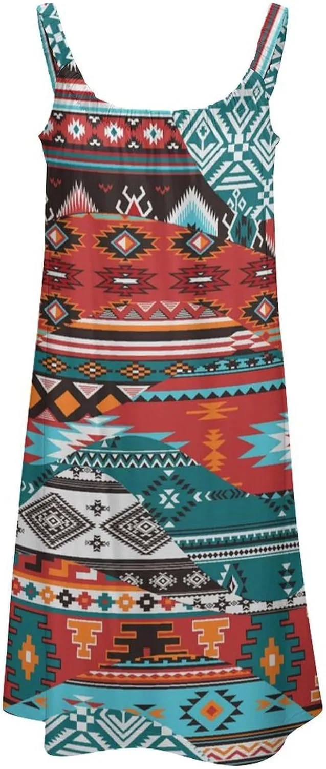 Women Summer Casual Swing T-Shirt Dresses Beach Cover Up Loose Dress Sling Dress