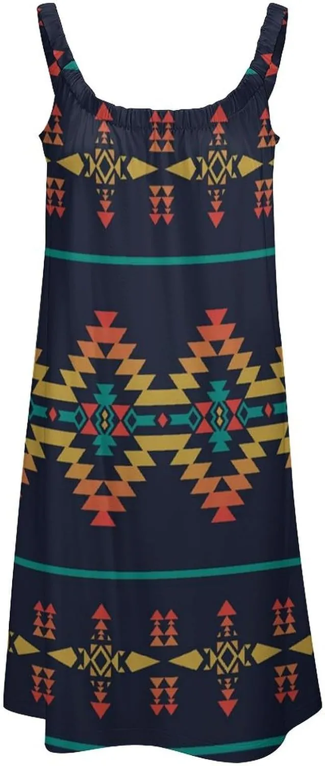 Women Summer Casual Swing T-Shirt Dresses Beach Cover Up Loose Dress Sling Dress