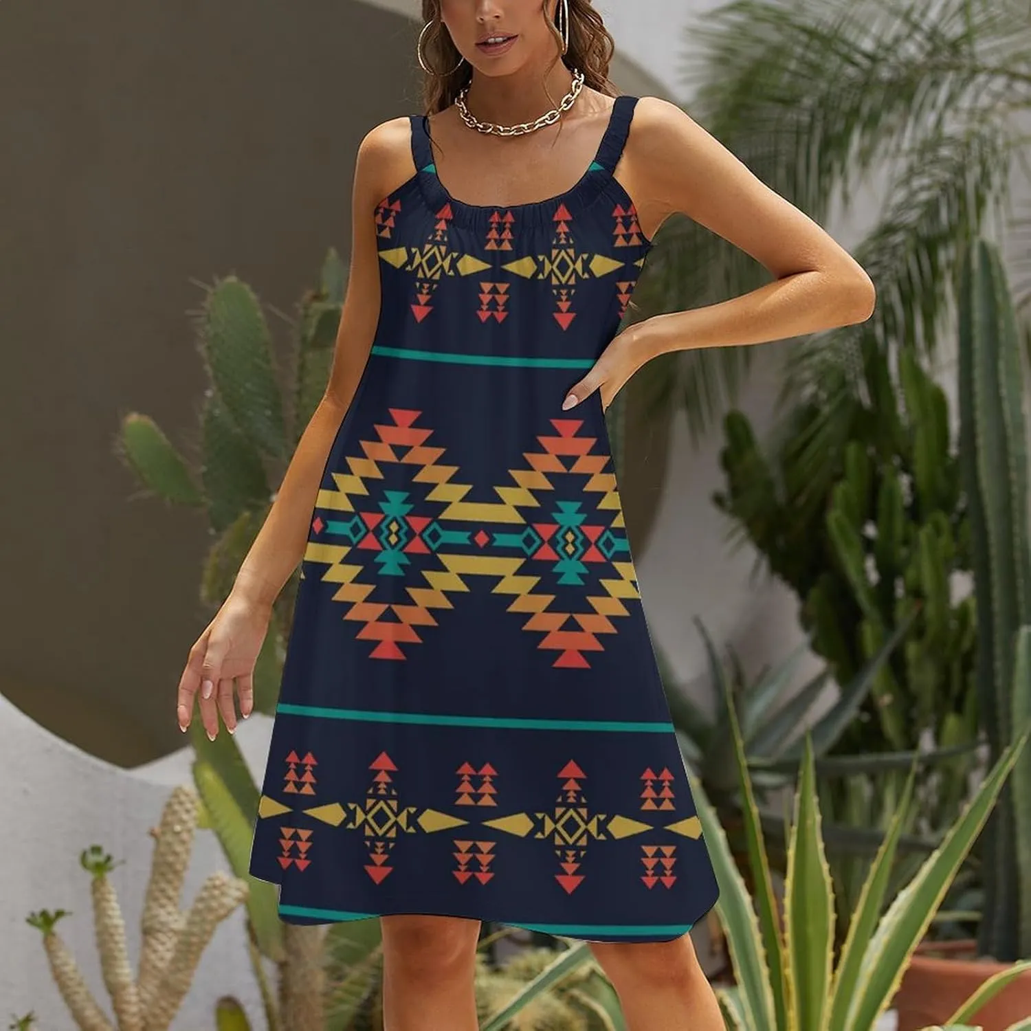 Women Summer Casual Swing T-Shirt Dresses Beach Cover Up Loose Dress Sling Dress