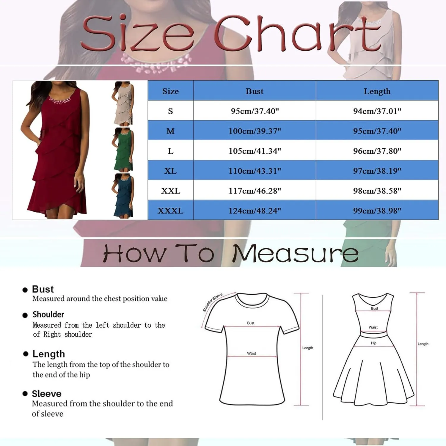 Women's Summer Sleeveless Mini Dress Boho Ruffle Tiered Layered Chiffon Flowy A Line Dresses Ruffle Tiered Casual Swing Dress