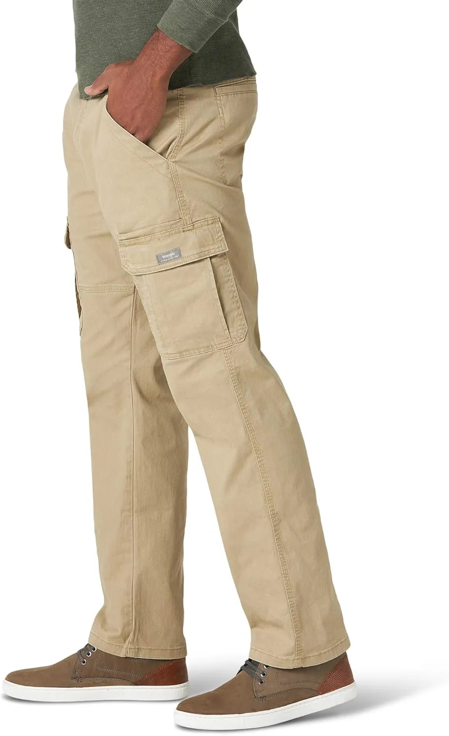 Wrangler Men's Relaxed Fit Stretch Cargo Pant
