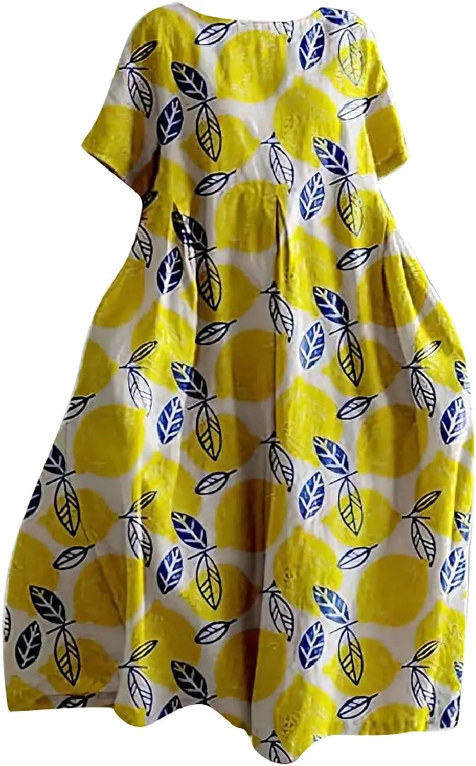 ZYXTIM Maxi Dresses for Women 2024 Trendy Casual Summer Dresses Elegant Floral Printed Solid Loungwear Dress Vacation Outfits